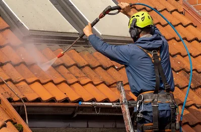 Démoussage et hydrofuge de toiture à Bourbourg